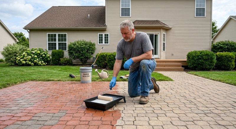 Courtyard Sealing in Gig Harbor, WA