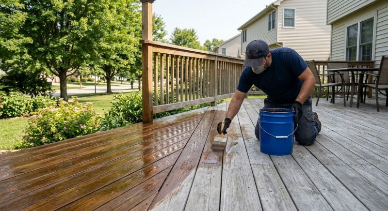 Deck Sealing in Puyallup, WA