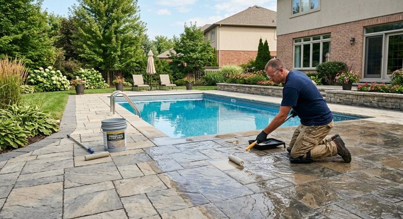Flagstone Sealing in Gig Harbor, WA