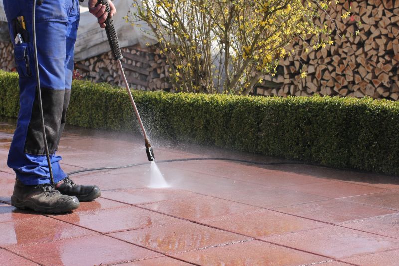 Pavers Jet Washing detail